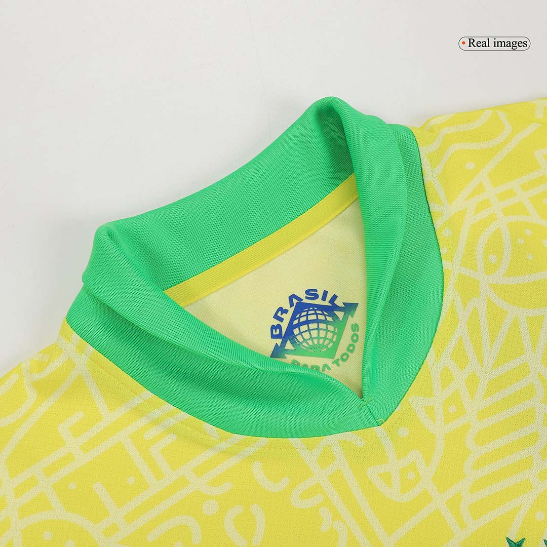 RAPHINHA #11 Brazil Home Soccer Jersey Copa America 2024 Top Soccer Jerseys Store