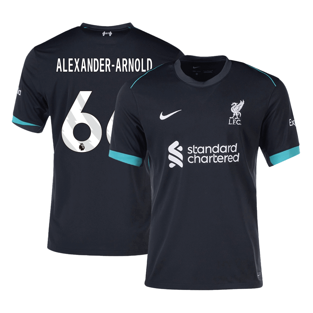 ALEXANDER-ARNOLD #66 Liverpool Away Soccer Jersey 2024/25 Top Soccer Jerseys Store