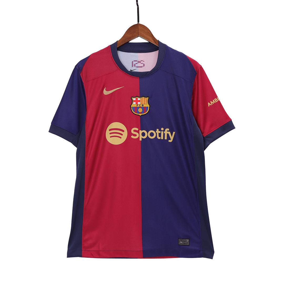 Barcelona Home Soccer Jersey Kit(Jersey+Shorts+Socks) 2024/25 Top Soccer Jerseys Store