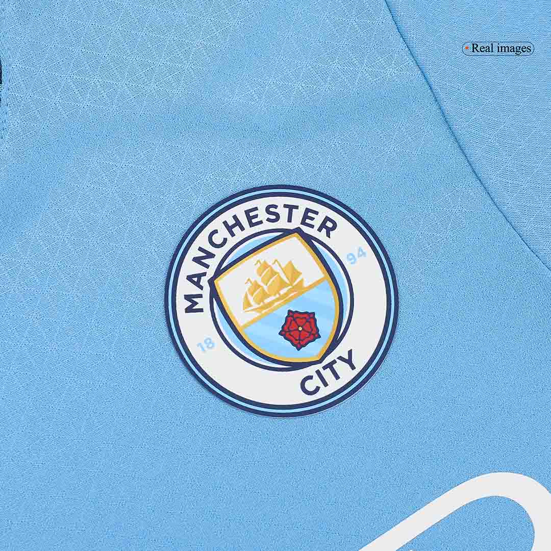 Player Version Manchester City Home Soccer Jersey 2024/25 Top Soccer Jerseys Store