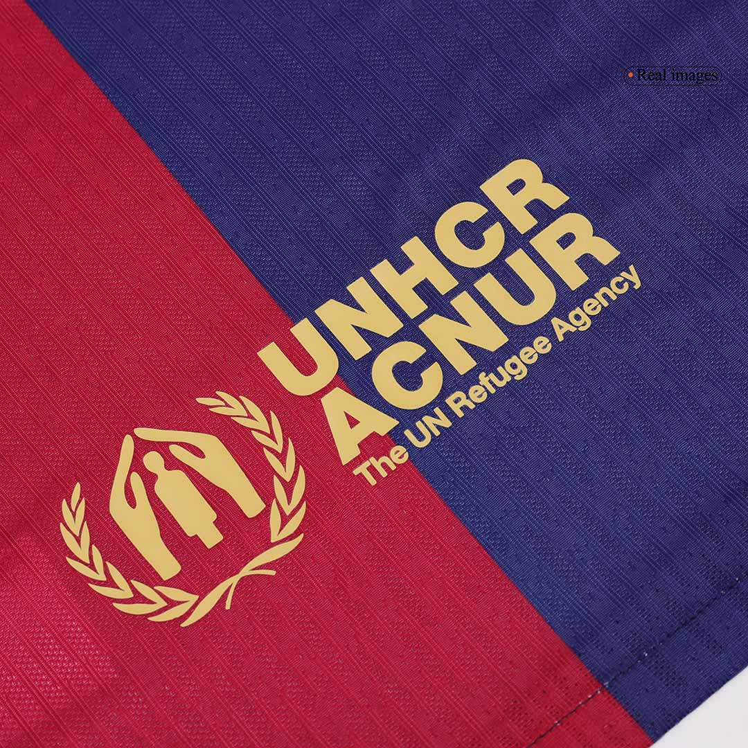 Player Version Barcelona Home Soccer Jersey 2024/25 - 125th Anniversary Top Soccer Jerseys Store