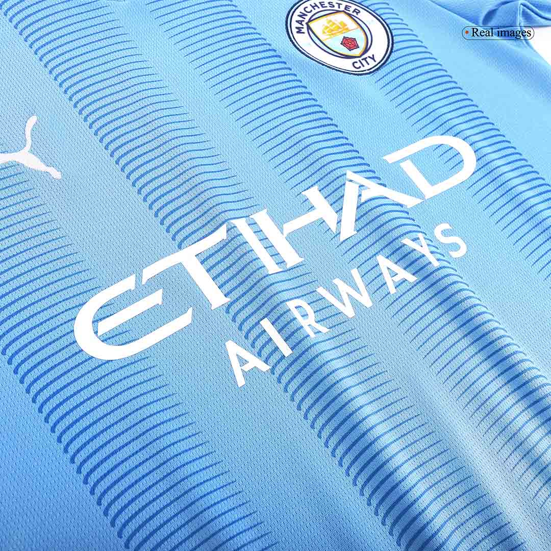 J.ALVAREZ #19 Manchester City Home Soccer Jersey 2023/24 Top Soccer Jerseys Store