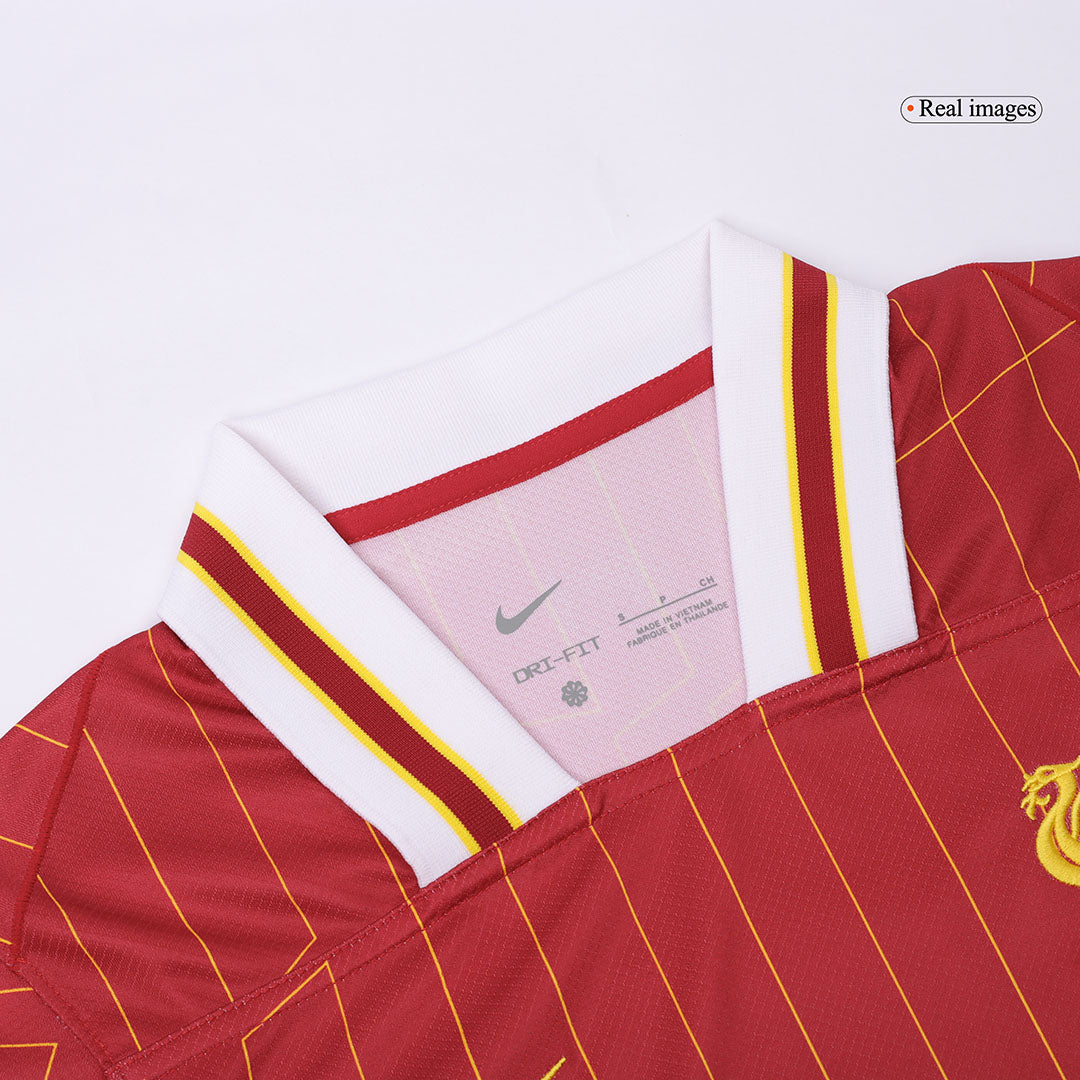 Luis Díaz #7 Liverpool Home Soccer Jersey 2024/25 Top Soccer Jerseys Store