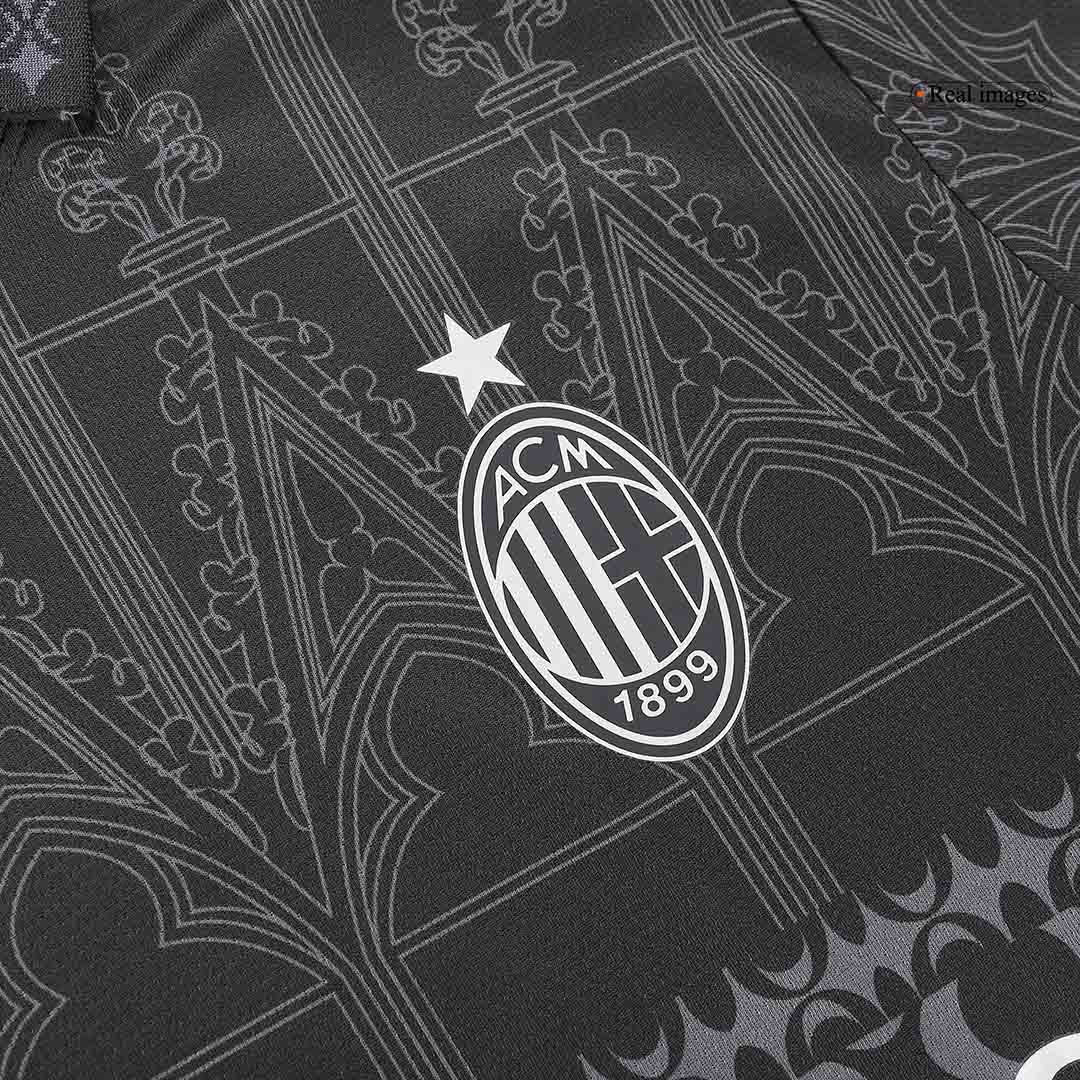 AC Milan X Pleasures Fourth Away Soccer Jersey 2023/24 Top Soccer Jerseys Store