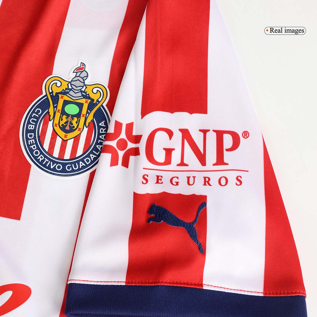 Player Version Chivas Home Soccer Jersey 2024/25 Top Soccer Jerseys Store