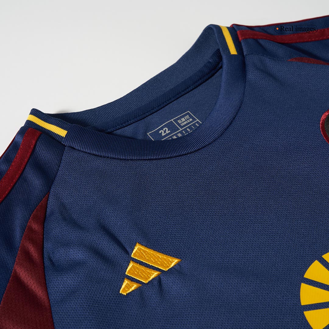 Kid's Roma Third Away Soccer Jersey Kit(Jersey+Shorts) 2024/25 Top Soccer Jerseys Store