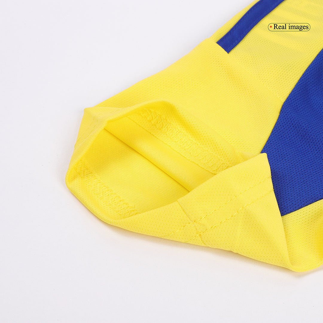 Kid's RONALDO #7 Al Nassr Home Soccer Jersey Kit(Jersey+Shorts+Socks) 2024/25 - ACL Top Soccer Jerseys Store
