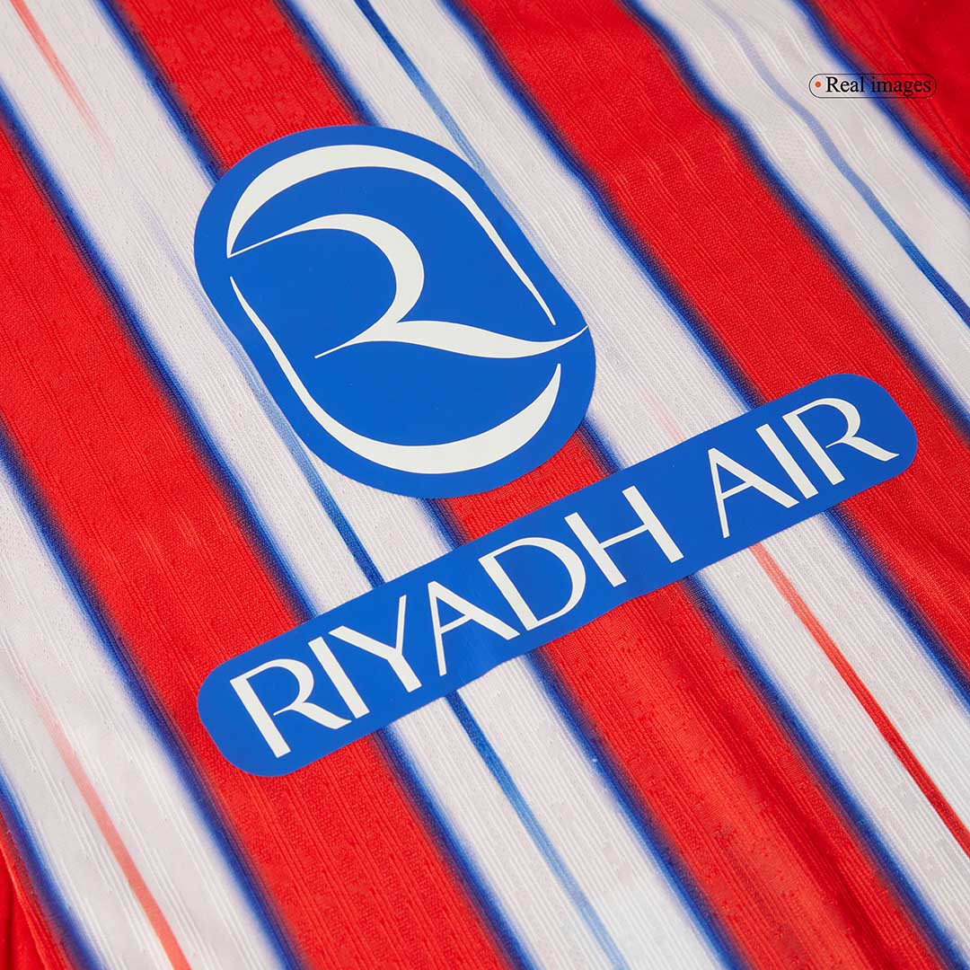 Player Version Atletico Madrid Home Soccer Jersey 2024/25 Top Soccer Jerseys Store