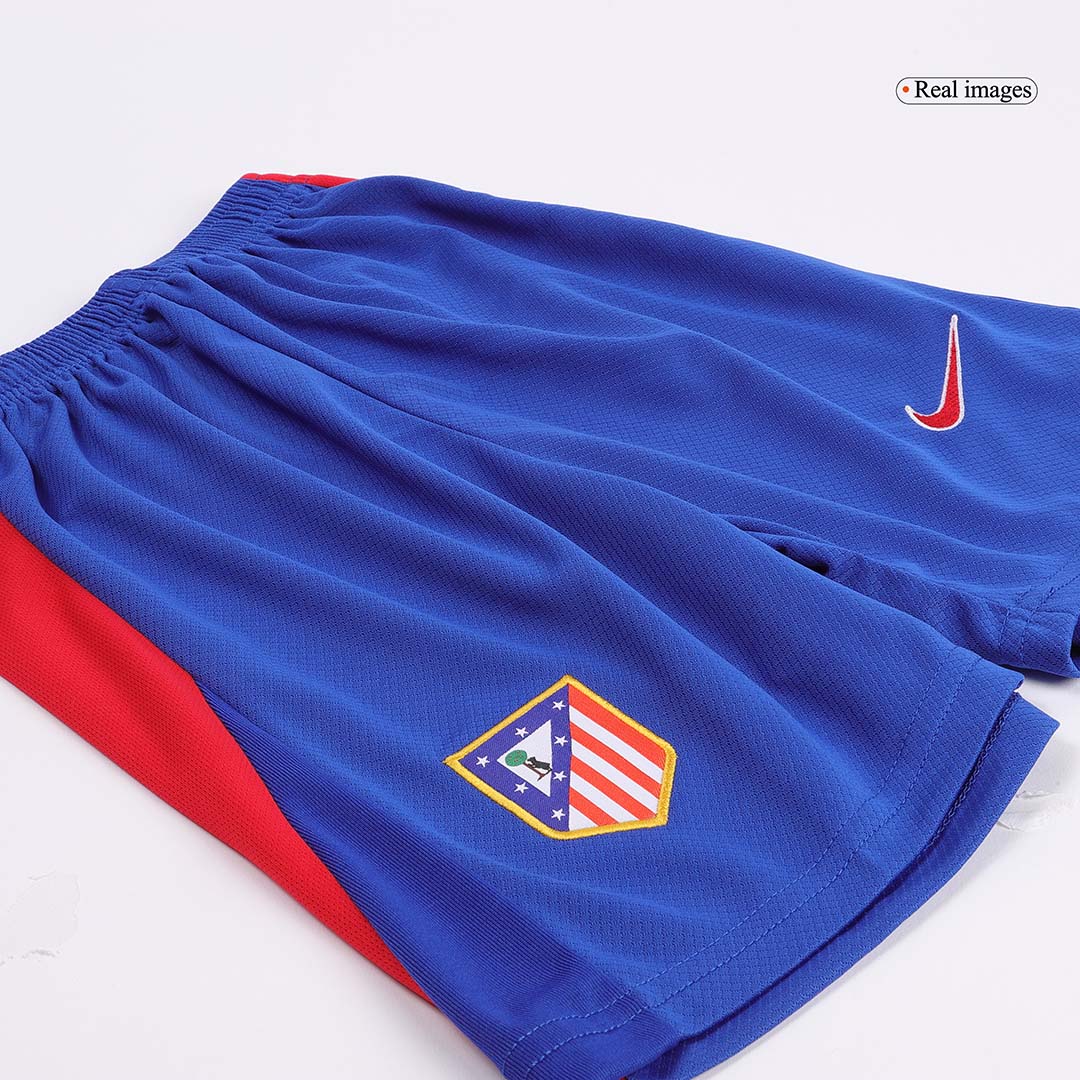 Kid's Atletico Madrid Home Soccer Jersey Kit(Jersey+Shorts) 2024/25 Top Soccer Jerseys Store