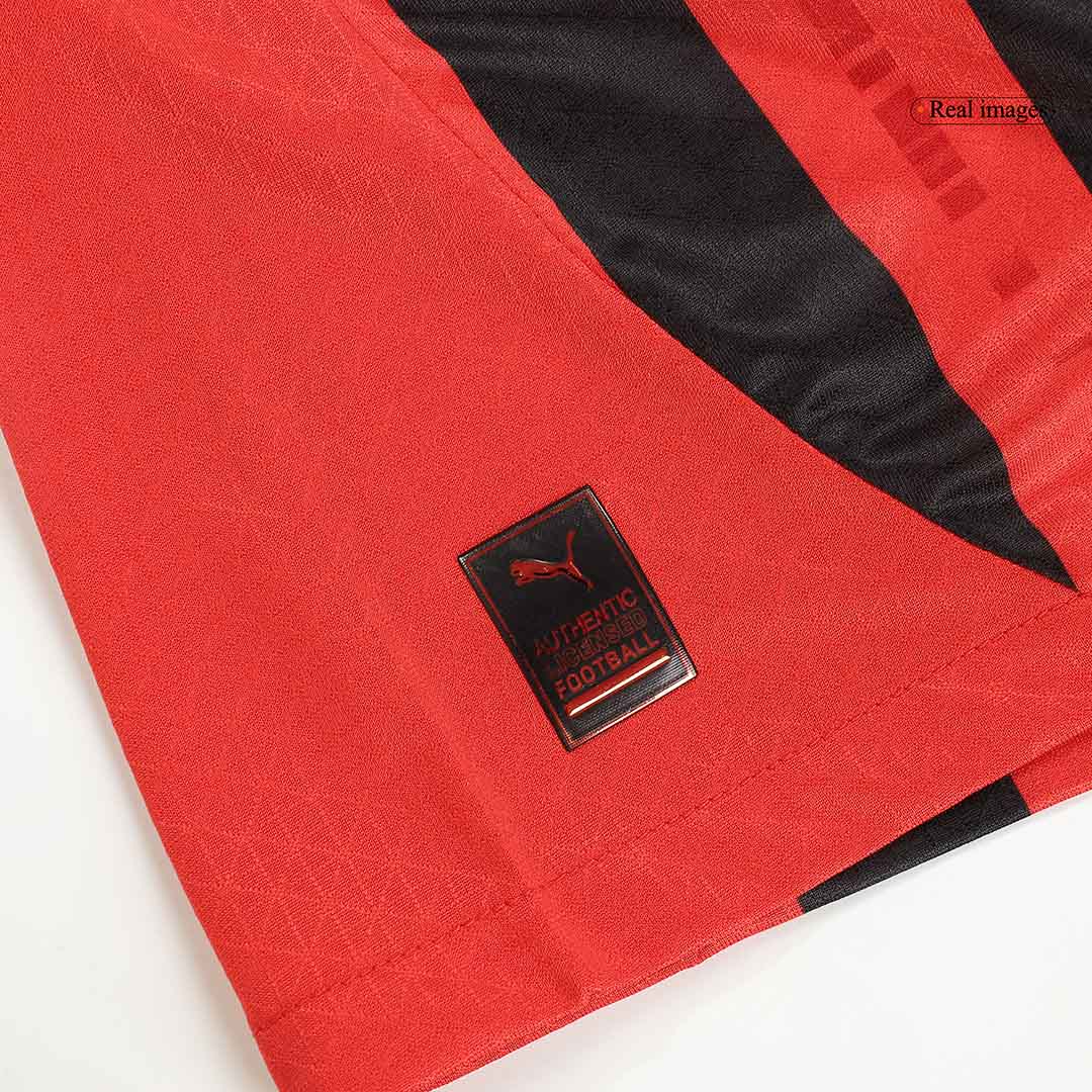 Player Version GIMENEZ #7 AC Milan Home Soccer Jersey 2024/25 Top Soccer Jerseys Store
