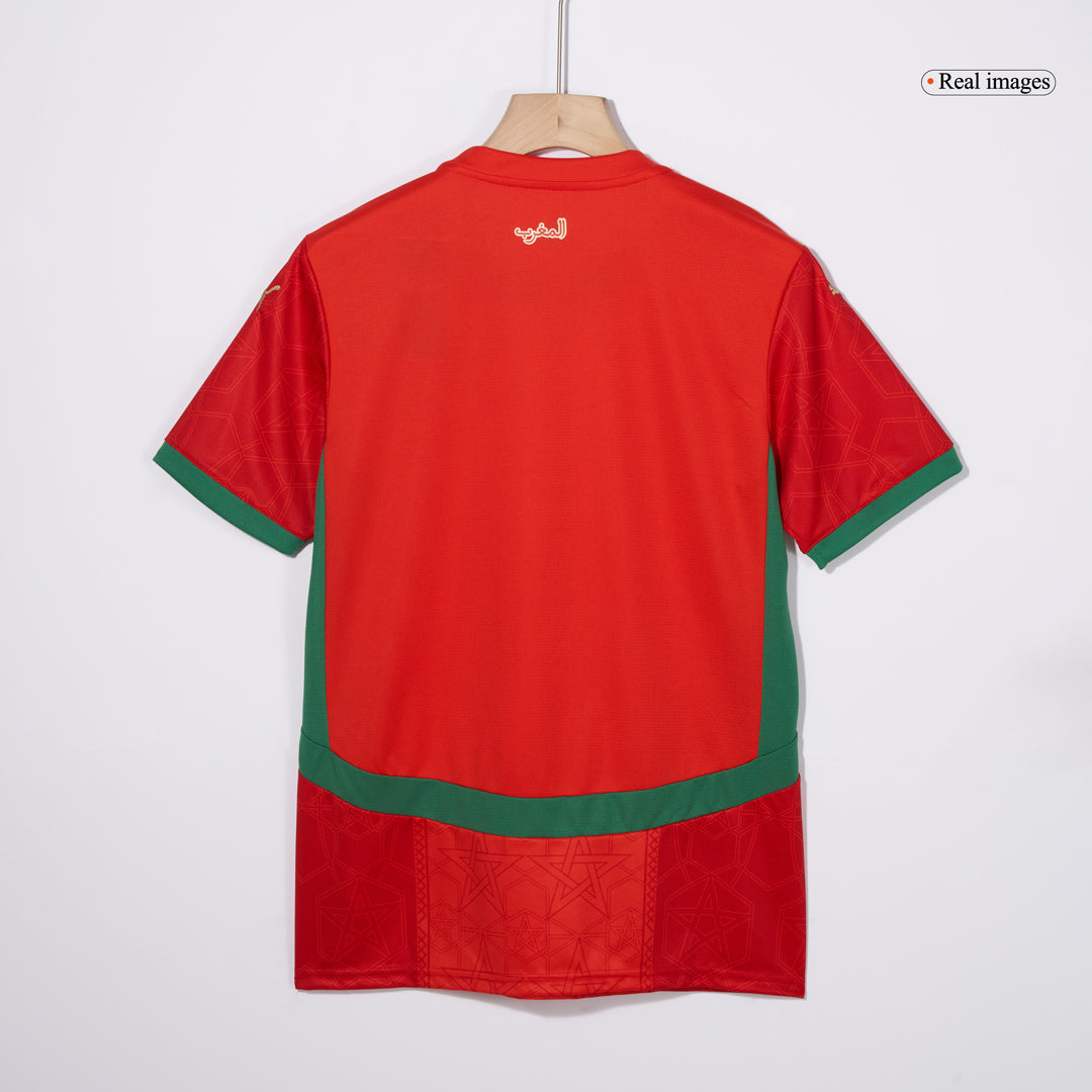 Morocco Home Soccer Jersey 2024/25 Top Soccer Jerseys Store