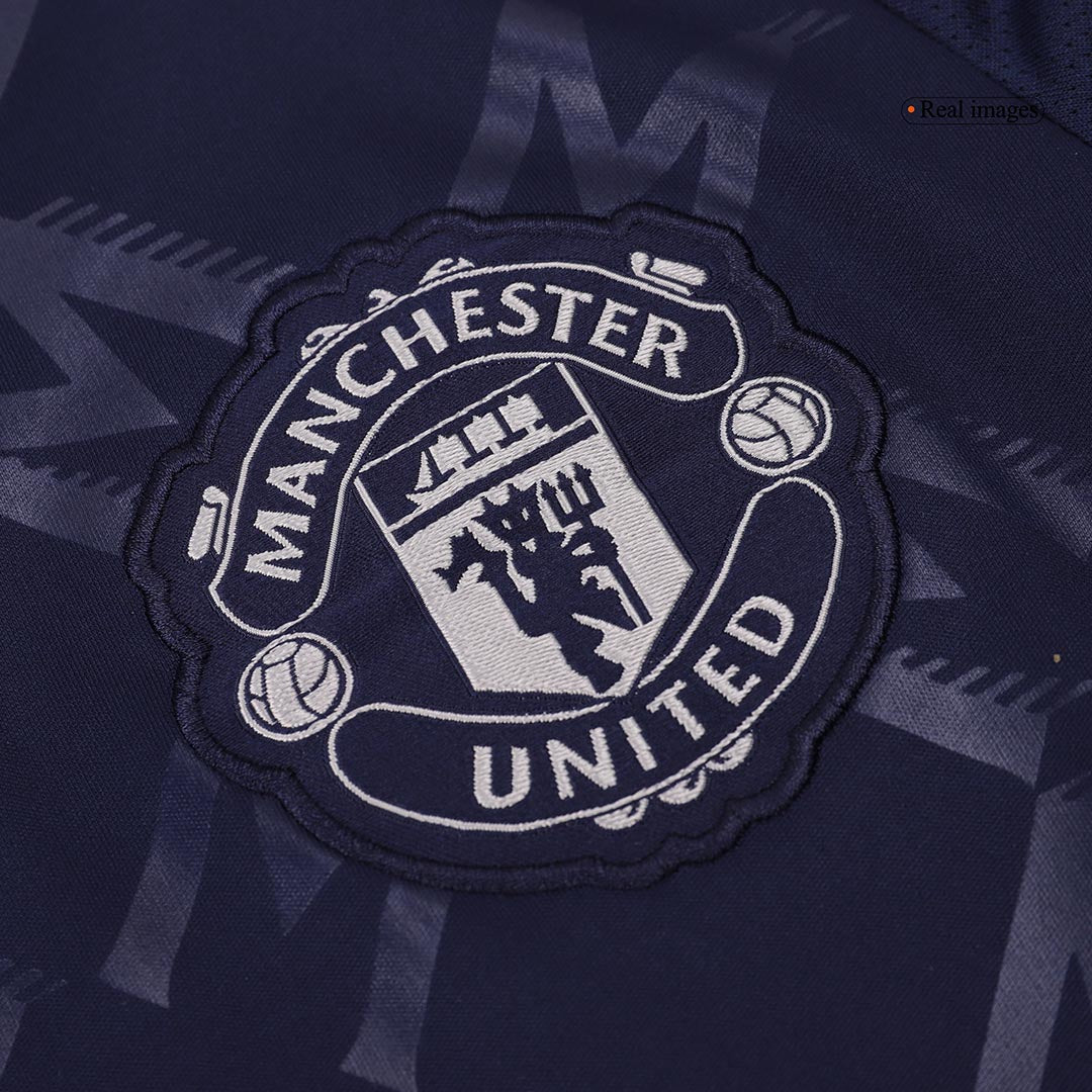 Manchester United Away Soccer Jersey Kit(Jersey+Shorts+Socks) 2024/25 Top Soccer Jerseys Store