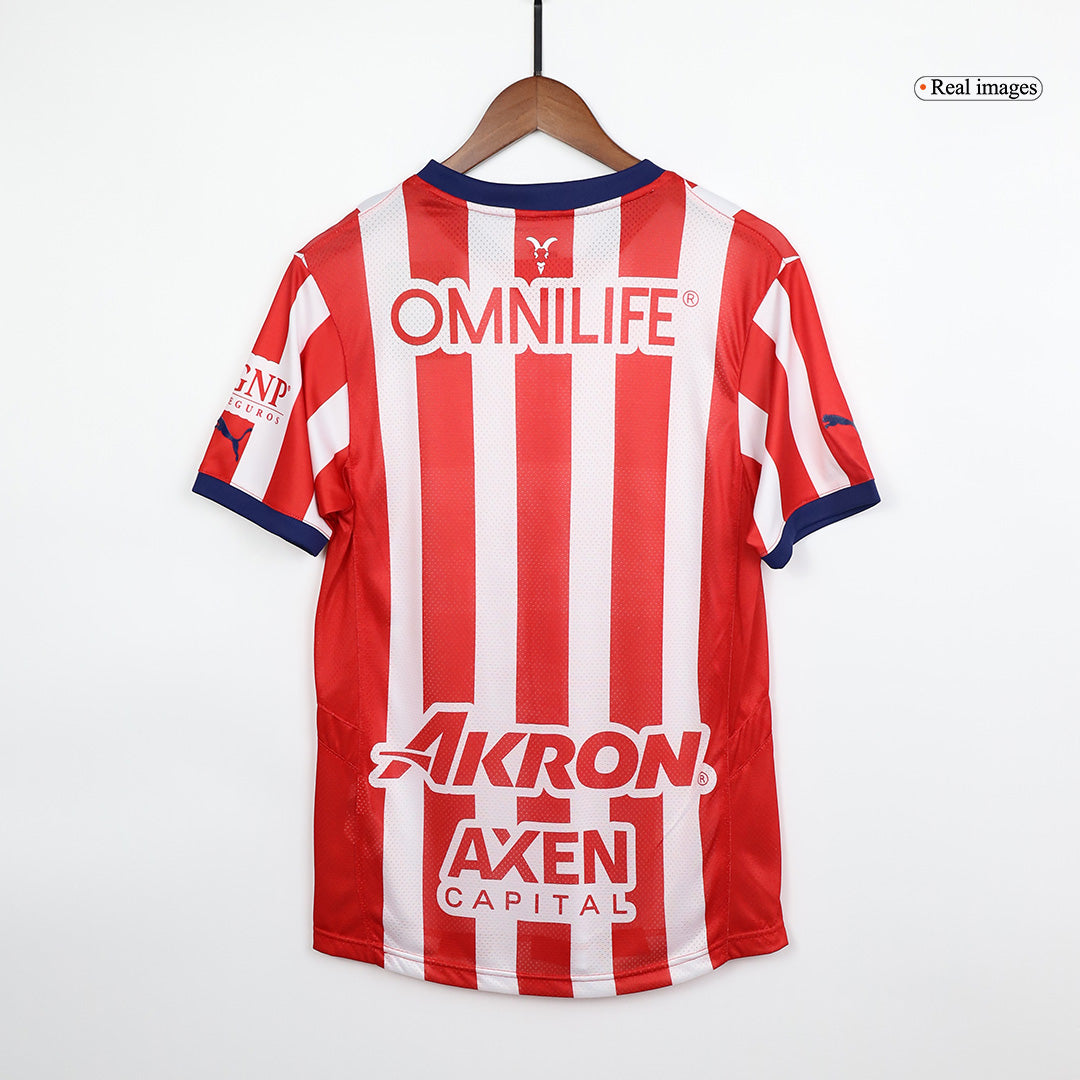 Player Version Chivas Home Soccer Jersey 2024/25 Top Soccer Jerseys Store