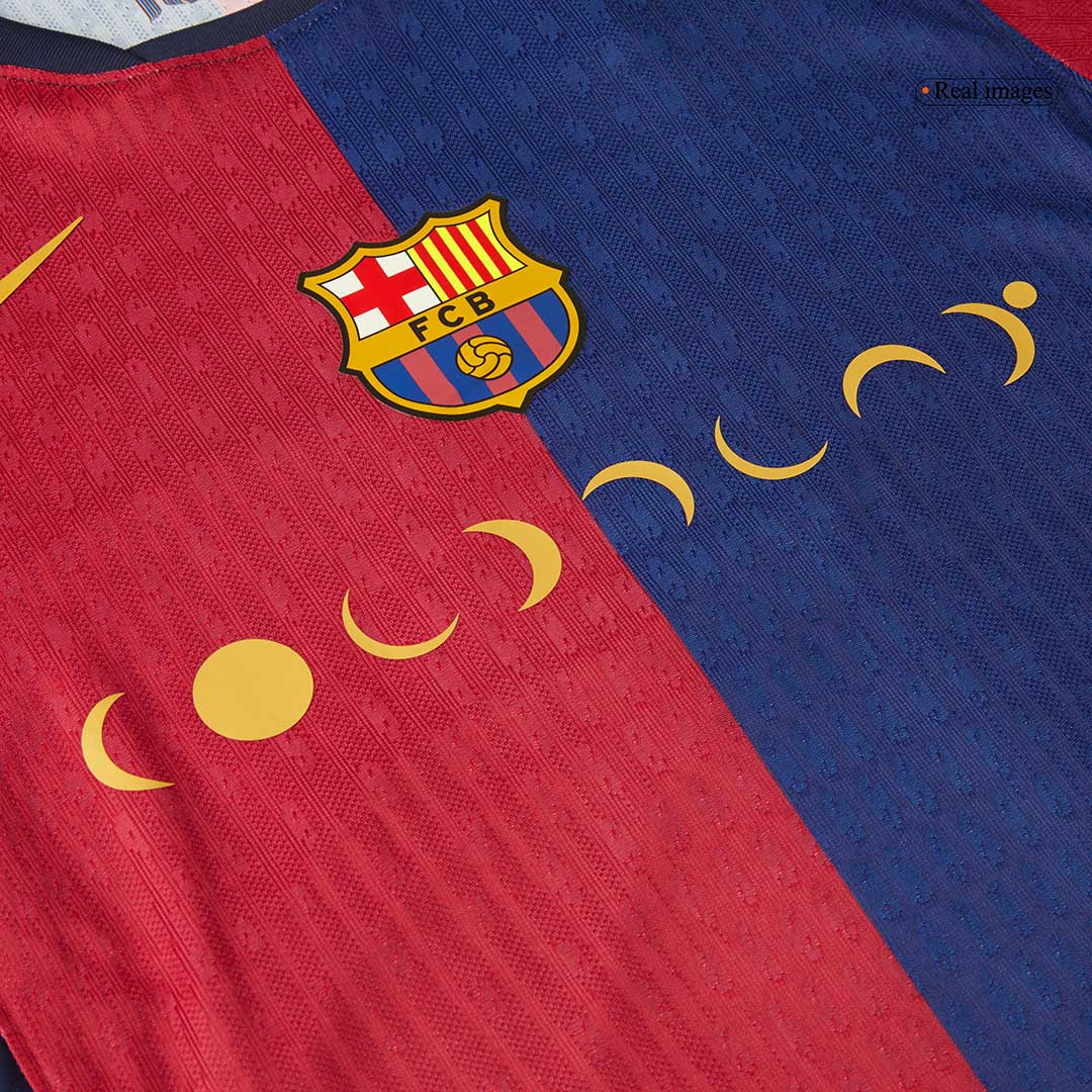 Player Version Barcelona Home Soccer Jersey 2024/25 - COLDPLAY Top Soccer Jerseys Store