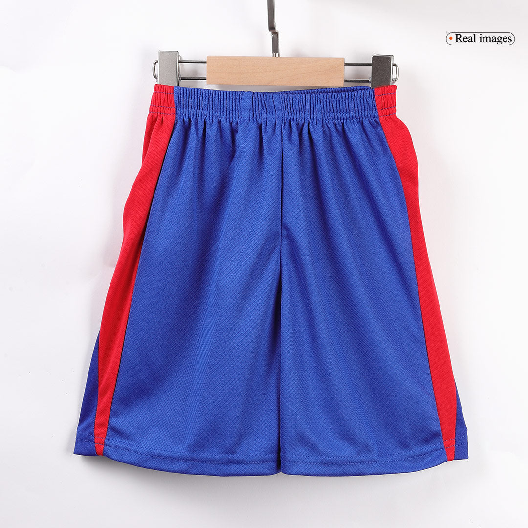 Kid's Atletico Madrid Home Soccer Jersey Kit(Jersey+Shorts) 2024/25 Top Soccer Jerseys Store