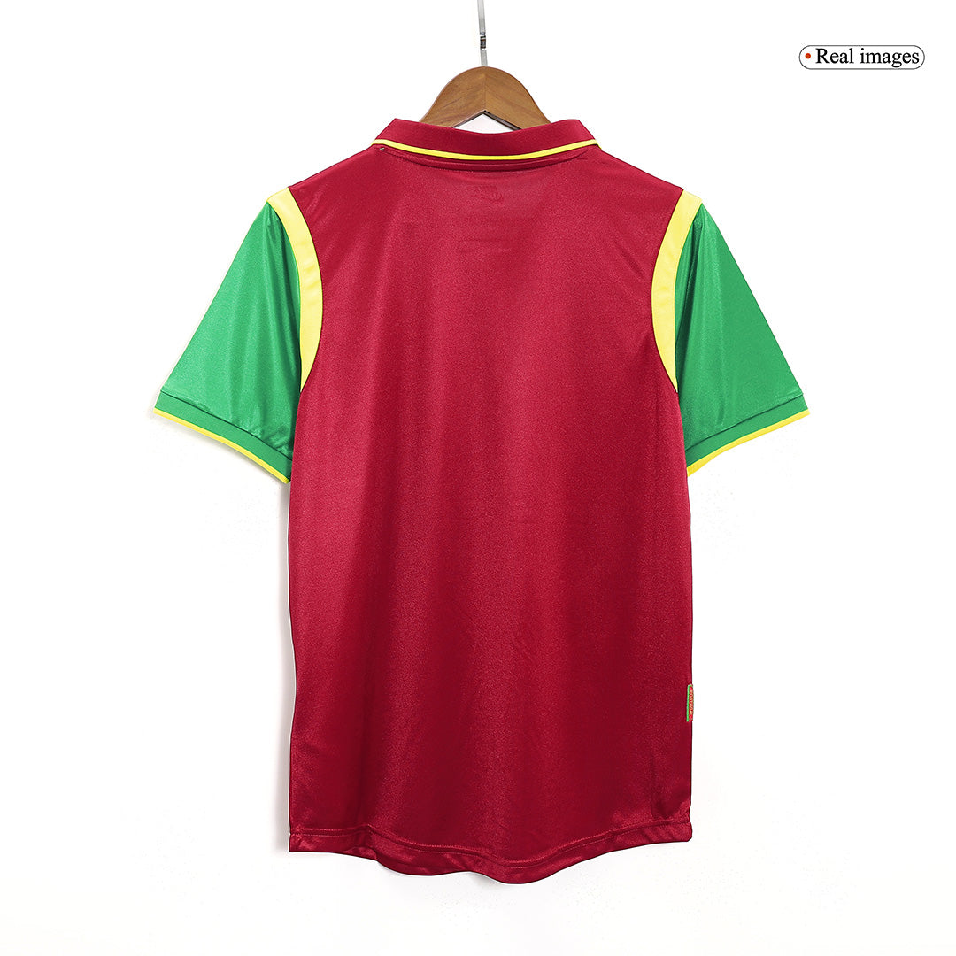 Portugal Home Retro Soccer Jersey 1999 Go Game Wear