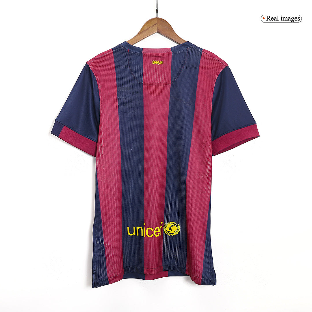 Retro Suárez #9 2014/15 Barcelona Home Soccer Jersey Top Soccer Jerseys Store