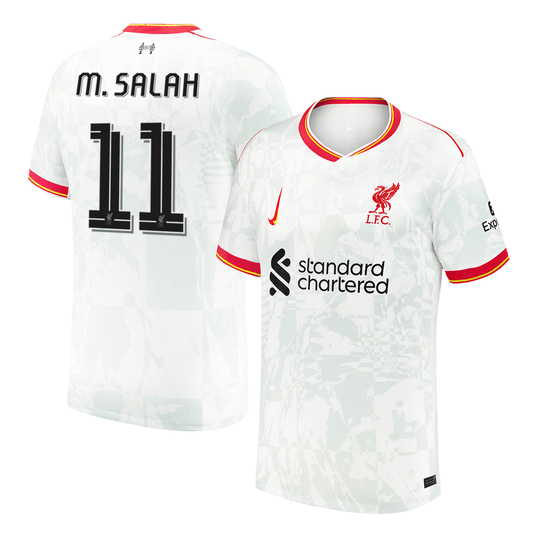 M.SALAH #11 Liverpool Third Away Soccer Jersey 2024/25 - UCL Top Soccer Jerseys Store
