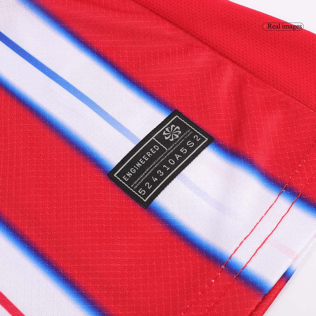 Kid's Atletico Madrid Home Soccer Jersey Kit(Jersey+Shorts) 2024/25 Top Soccer Jerseys Store