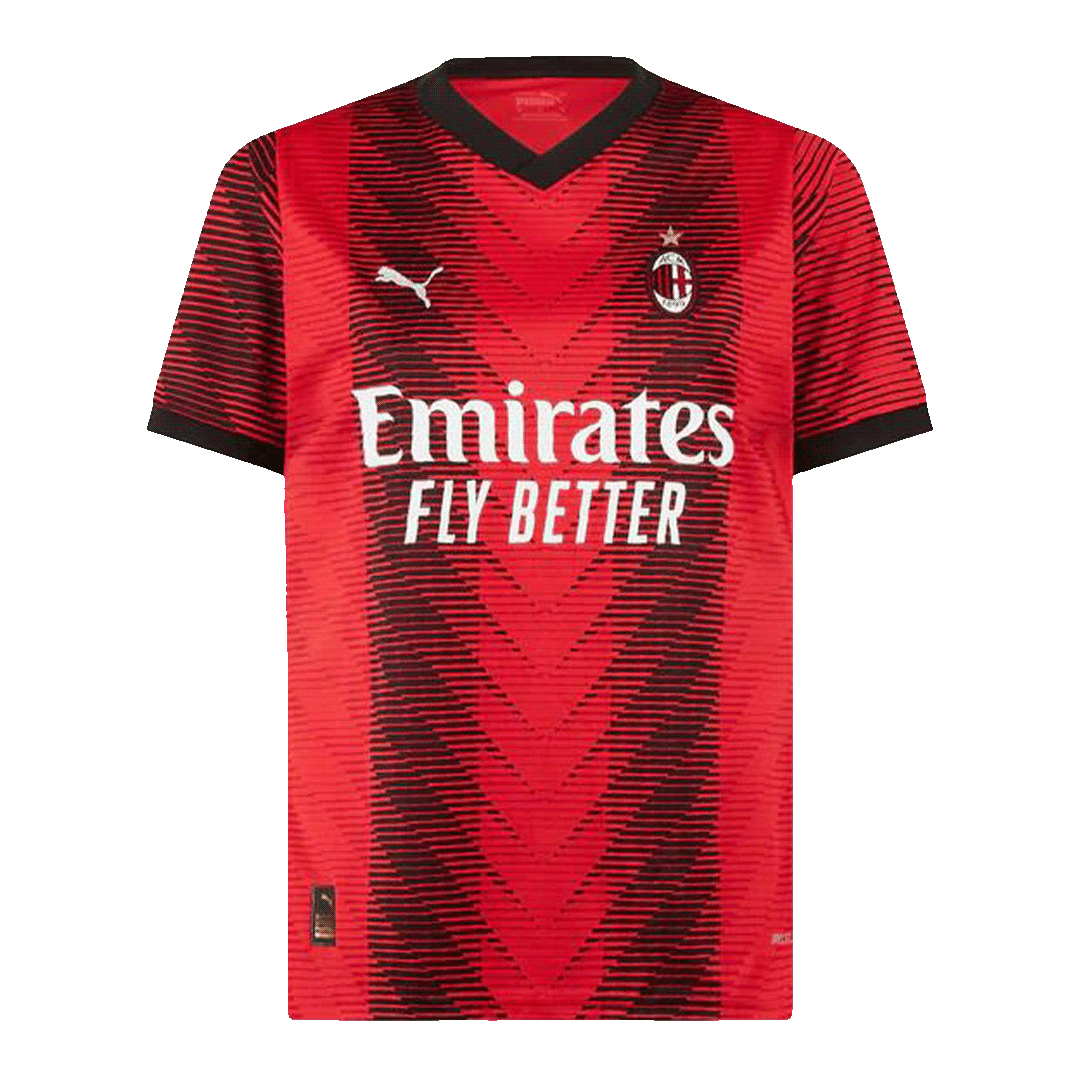 AC Milan Home Soccer Jersey 2023/24 Top Soccer Jerseys Store
