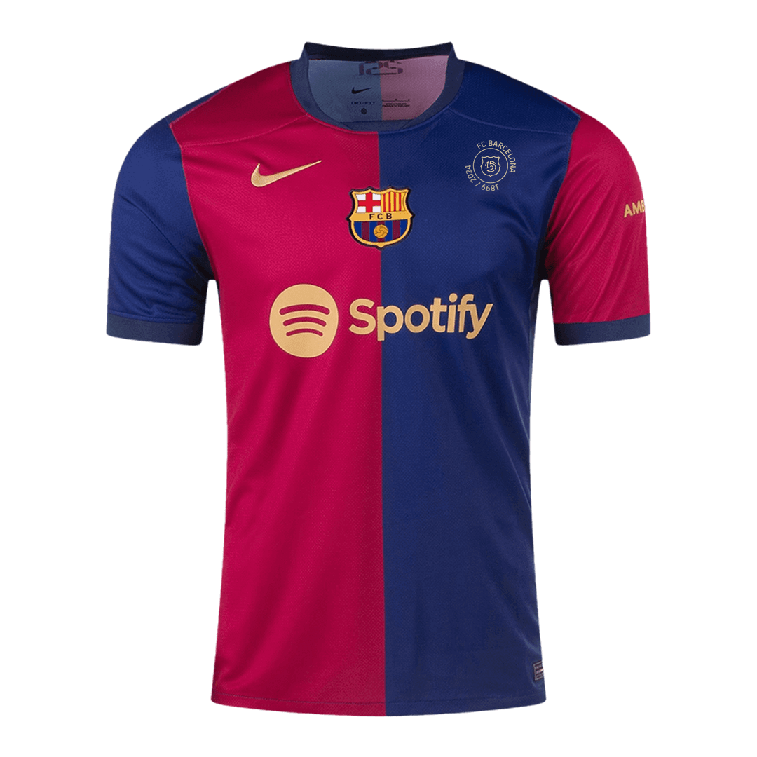 Barcelona Home Soccer Jersey 2024/25- 125th Anniversary Top Soccer Jerseys Store