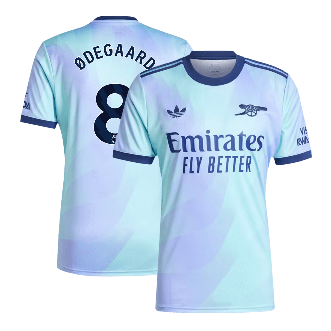 ?DEGAARD #8 Arsenal Third Away Soccer Jersey 2024/25 Top Soccer Jerseys Store