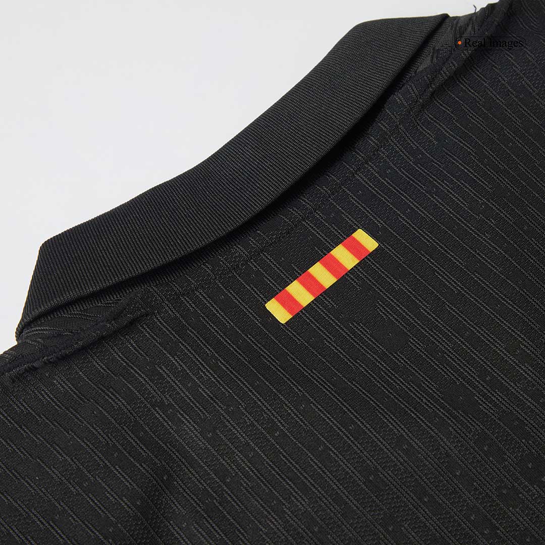 Player Version LAMINE YAMAL #19 Barcelona Away Soccer Jersey 2024/25 - Spotify Logo Without Text Top Soccer Jerseys Store