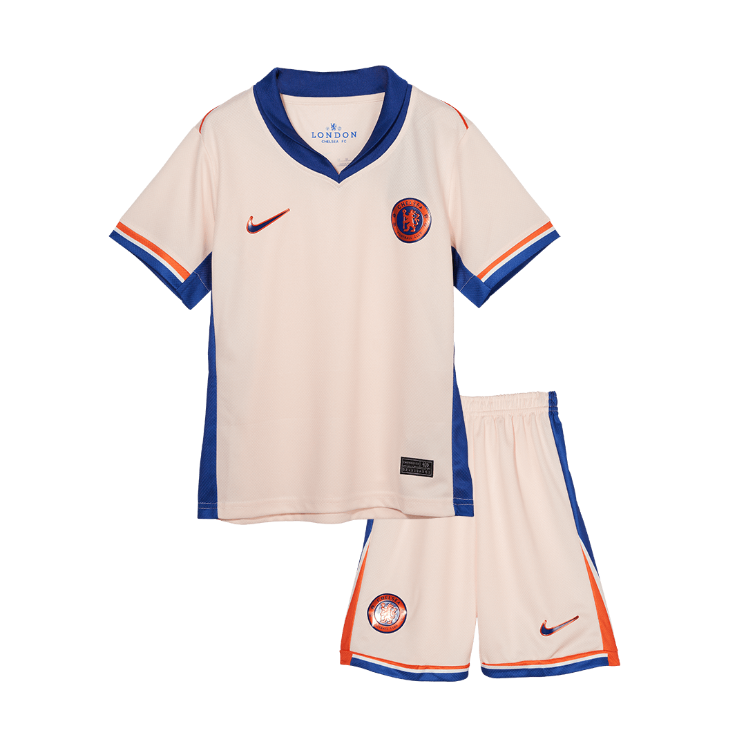 Kid's Chelsea Away Soccer Jersey Kit(Jersey+Shorts) 2024/25 Top Soccer Jerseys Store
