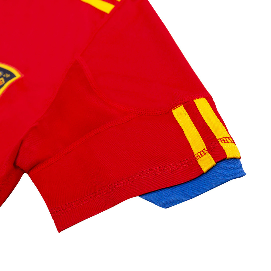 Retro XAVI #8 2010 Spain Home Soccer Jersey Top Soccer Jerseys Store