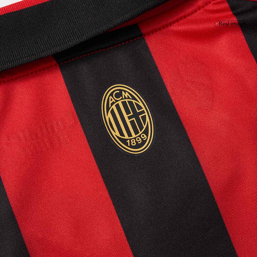 #125 AC Milan 125th Anniversary Long Sleeve Soccer Jersey 2024/25 Top Soccer Jerseys Store