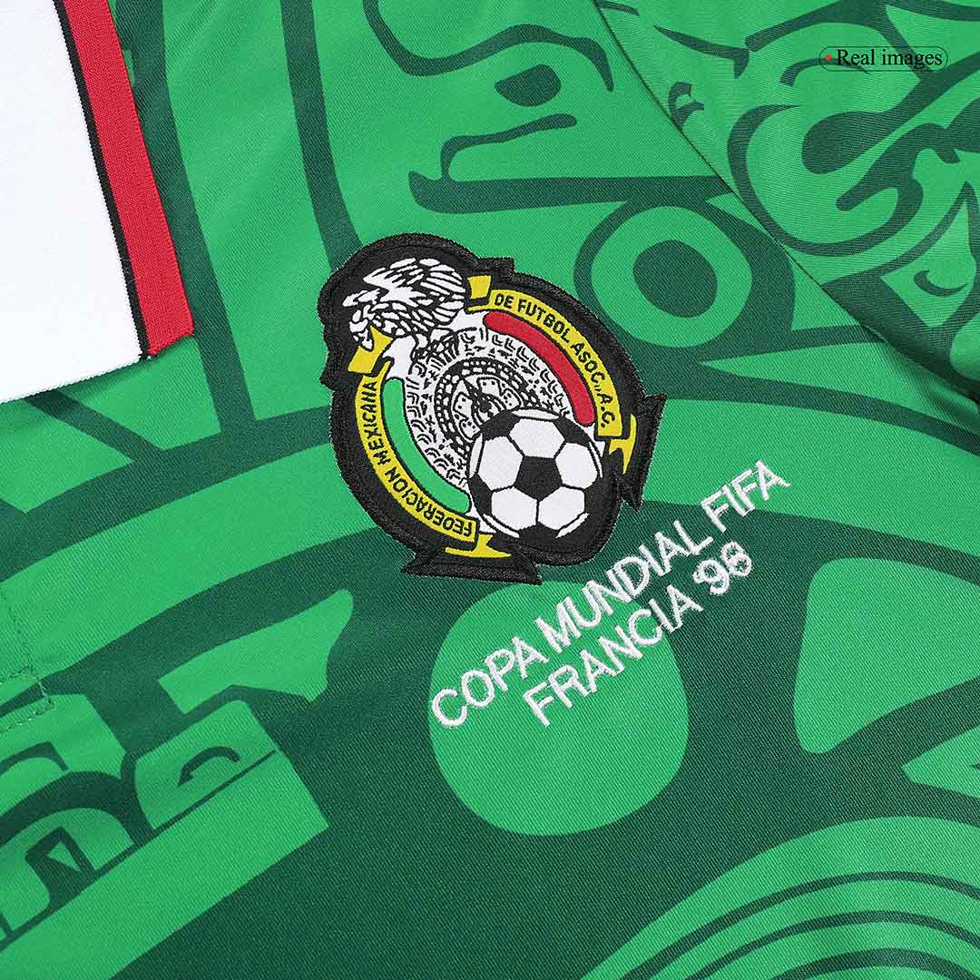 Discount Mexico Home Soccer Jersey 1998 Top Soccer Jerseys Store