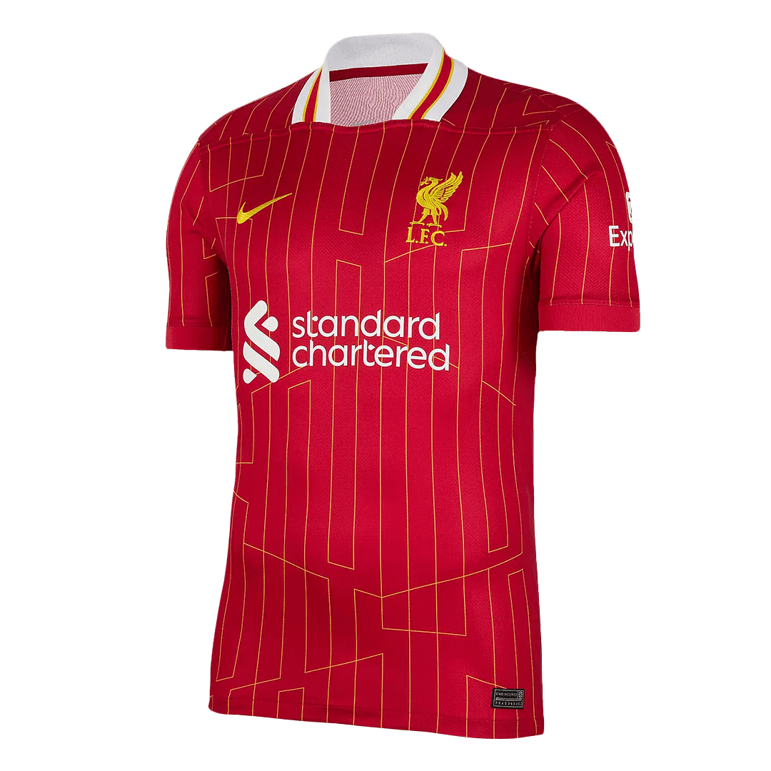 Luis Díaz #7 Liverpool Home Soccer Jersey 2024/25 - UCL Top Soccer Jerseys Store