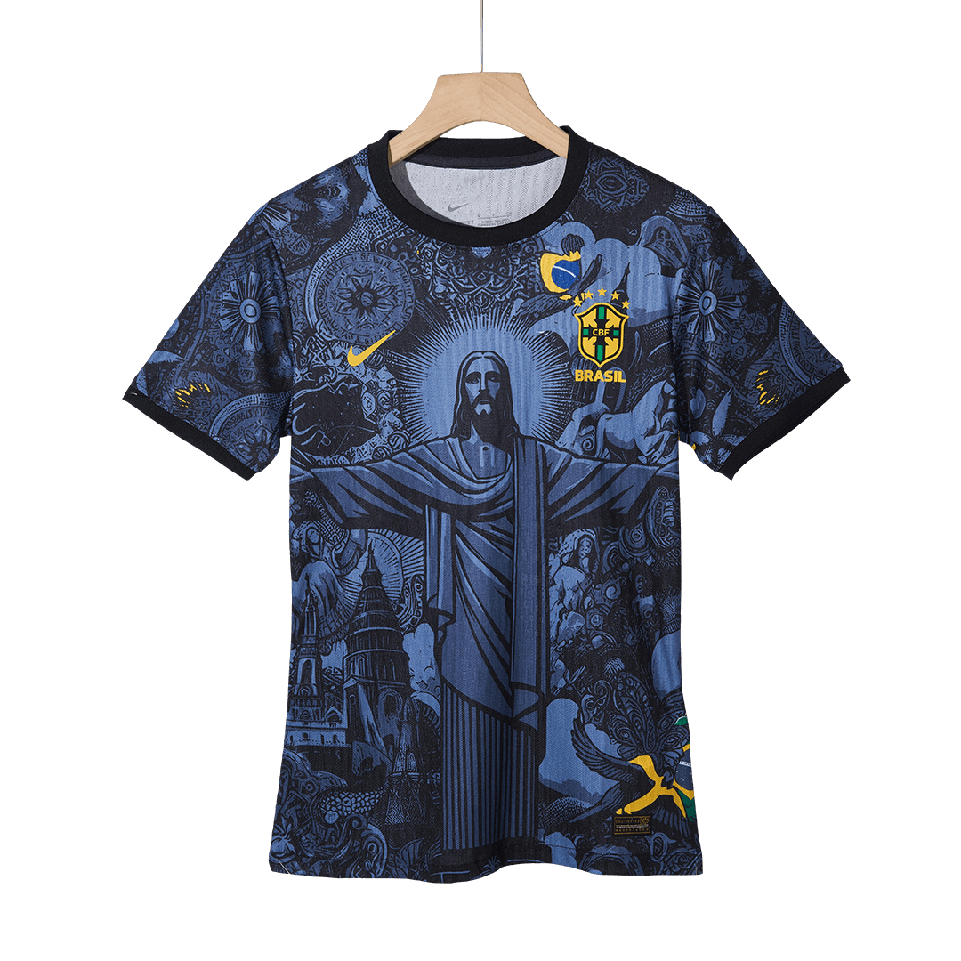 Player Version Brazil Jesus Soccer Jersey 2024 Top Soccer Jerseys Store