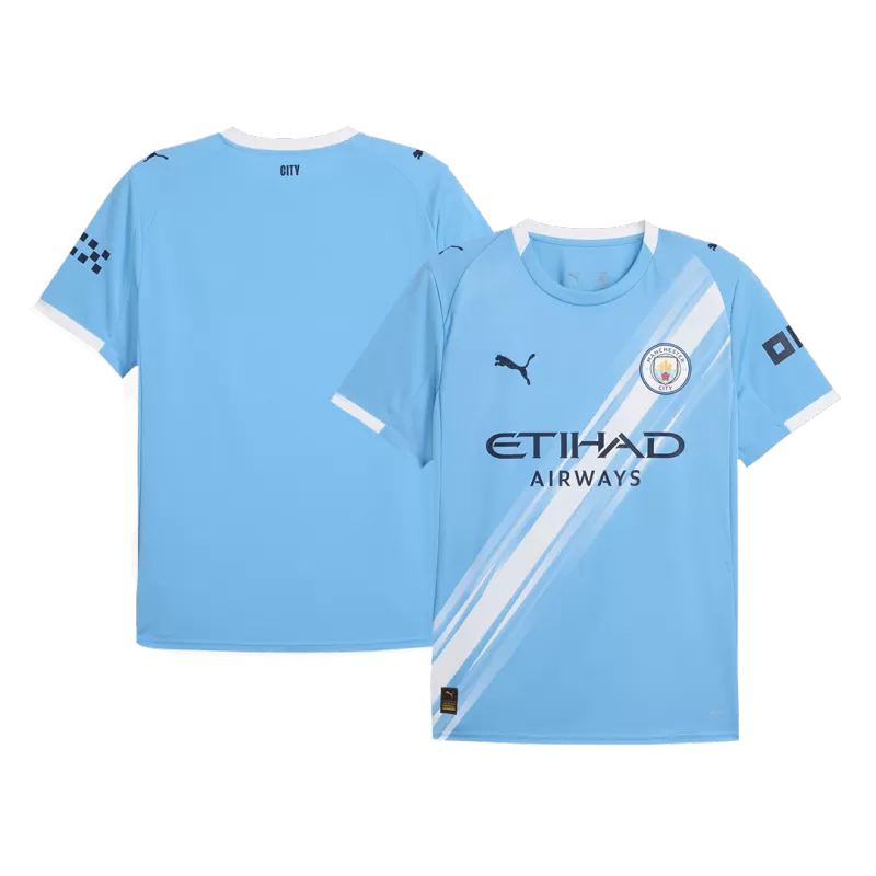 Player Version Manchester City Home Jersey 2025/26 Go Game Wear