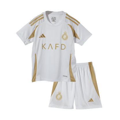 Kid's RONALDO #7 Al Nassr Third Away  Soccer Jersey Kit(Jersey+Shorts) 2024/25 Top Soccer Jerseys Store