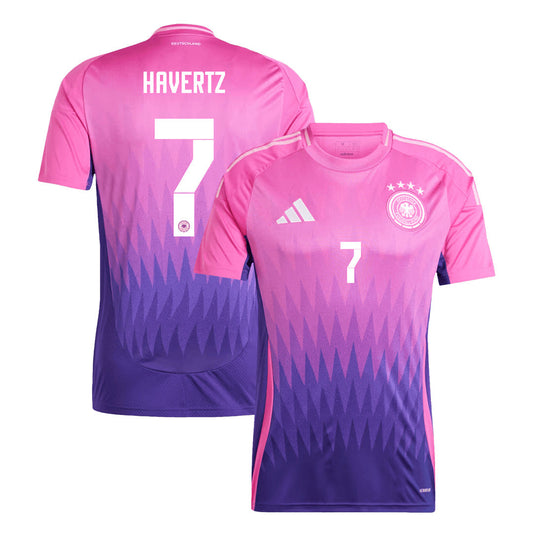 [Super jakość] Męska wyjazdowa tanie koszulki piłkarskie Niemcy HAVERTZ #7 Euro 2024 Top Soccer World Shop