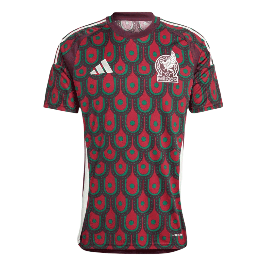 Mexico Home Soccer Jersey Copa América 2024 Top Soccer Jerseys Store