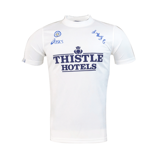Men's High Quality Leeds United Home Retro 1995/96 Football Shirt topsoccerjerseys.com