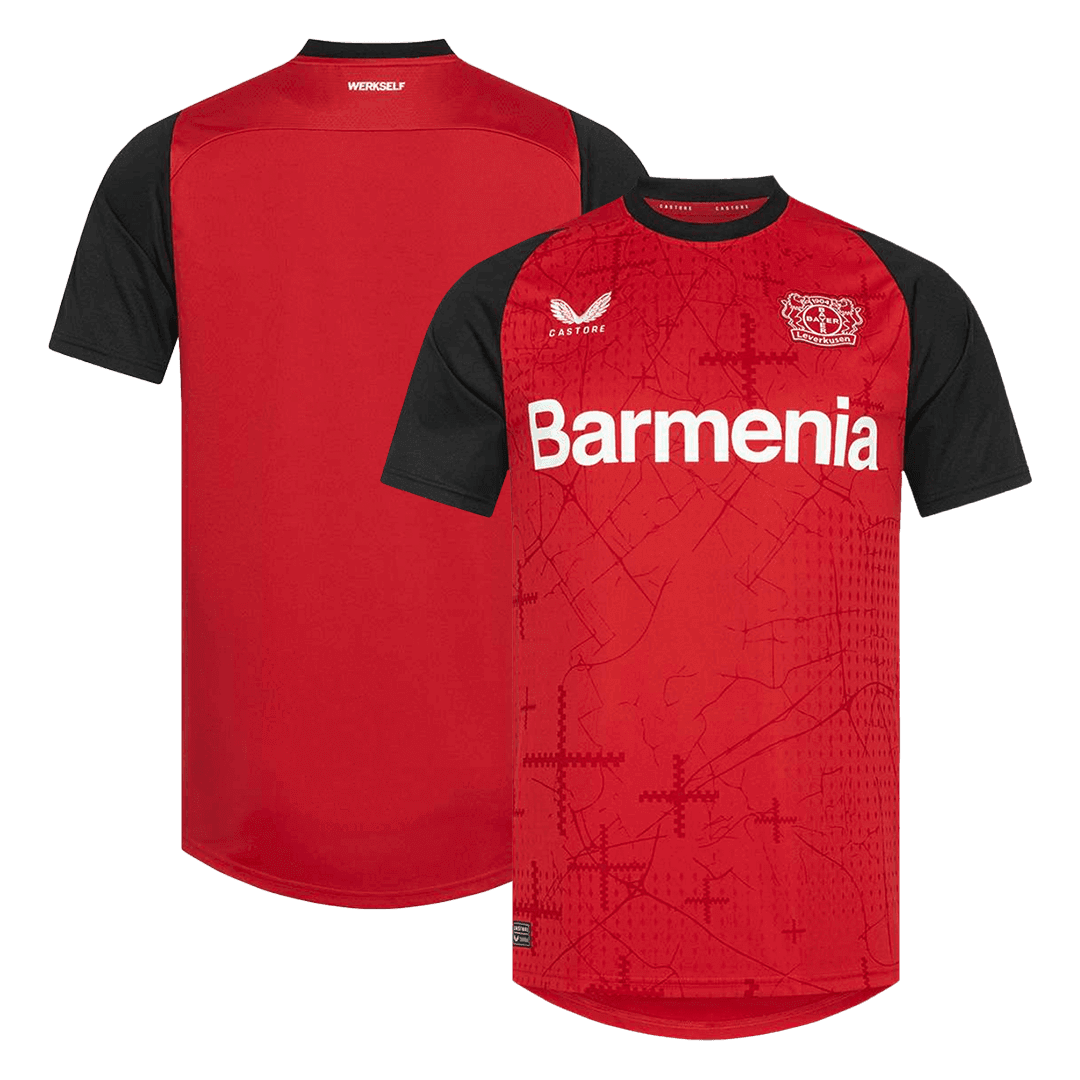 Bayer 04 Leverkusen Home  Soccer Jersey 2024/25 Top Soccer Jerseys Store