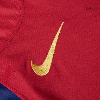 Barcelona Home  Soccer Jersey 2024/25 - 125th Anniversary(Spotify Logo Without Text) Top Soccer Jerseys Store