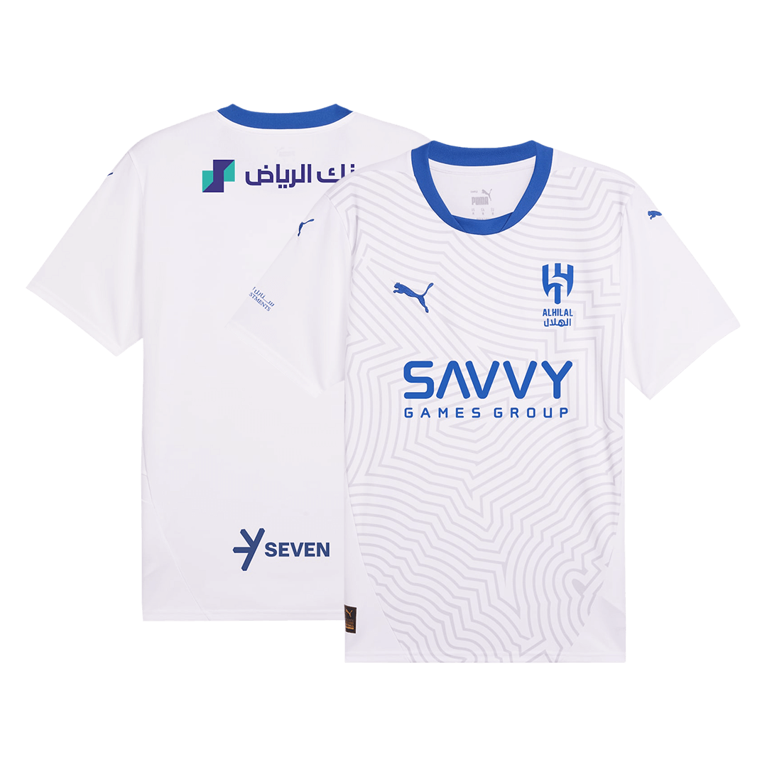 Al Hilal SFC Away  Soccer Jersey 2024/25 Top Soccer Jerseys Store