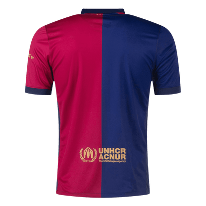 Barcelona Home  Soccer Jersey 2024/25 - 125th Anniversary(Spotify Logo Without Text) Top Soccer Jerseys Store