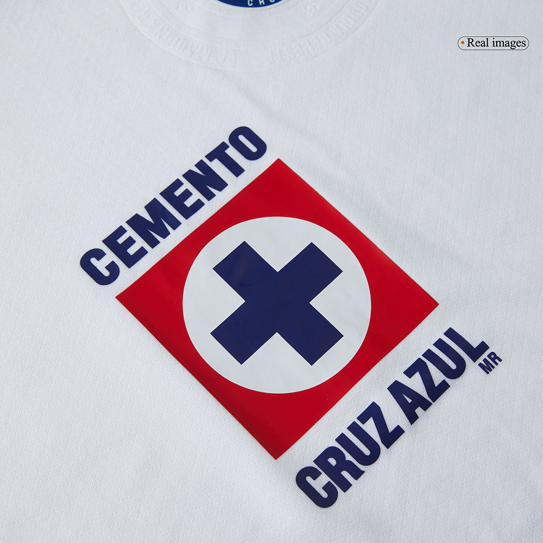Kid's Cruz Azul Away  Soccer Jersey Kit(Jersey+Shorts) 2024/25 Top Soccer Jerseys Store
