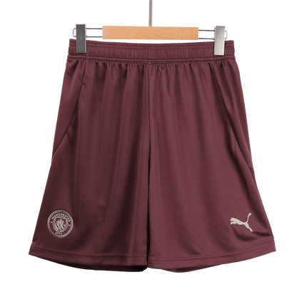 Manchester City Third Away Soccer Shorts 2024/25 Top Soccer Jerseys Store