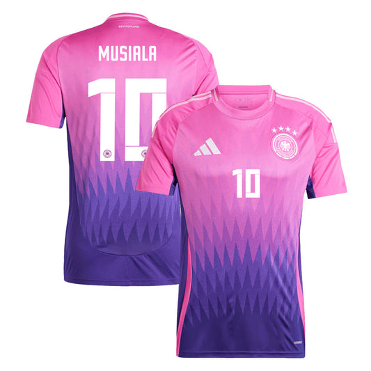 [Super jakość] Męska wyjazdowa tanie koszulki piłkarskie Niemcy MUSILA #10 Euro 2024 Top Soccer World Shop