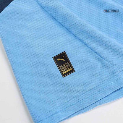 Manchester City Home  Soccer Jersey Kit(Jersey+Shorts) 2024/25 Top Soccer Jerseys Store