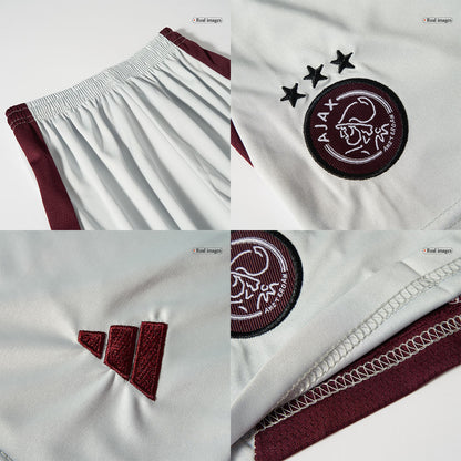 Kid's Ajax Third Away  Soccer Jersey Kit(Jersey+Shorts) 2024/25 Top Soccer Jerseys Store