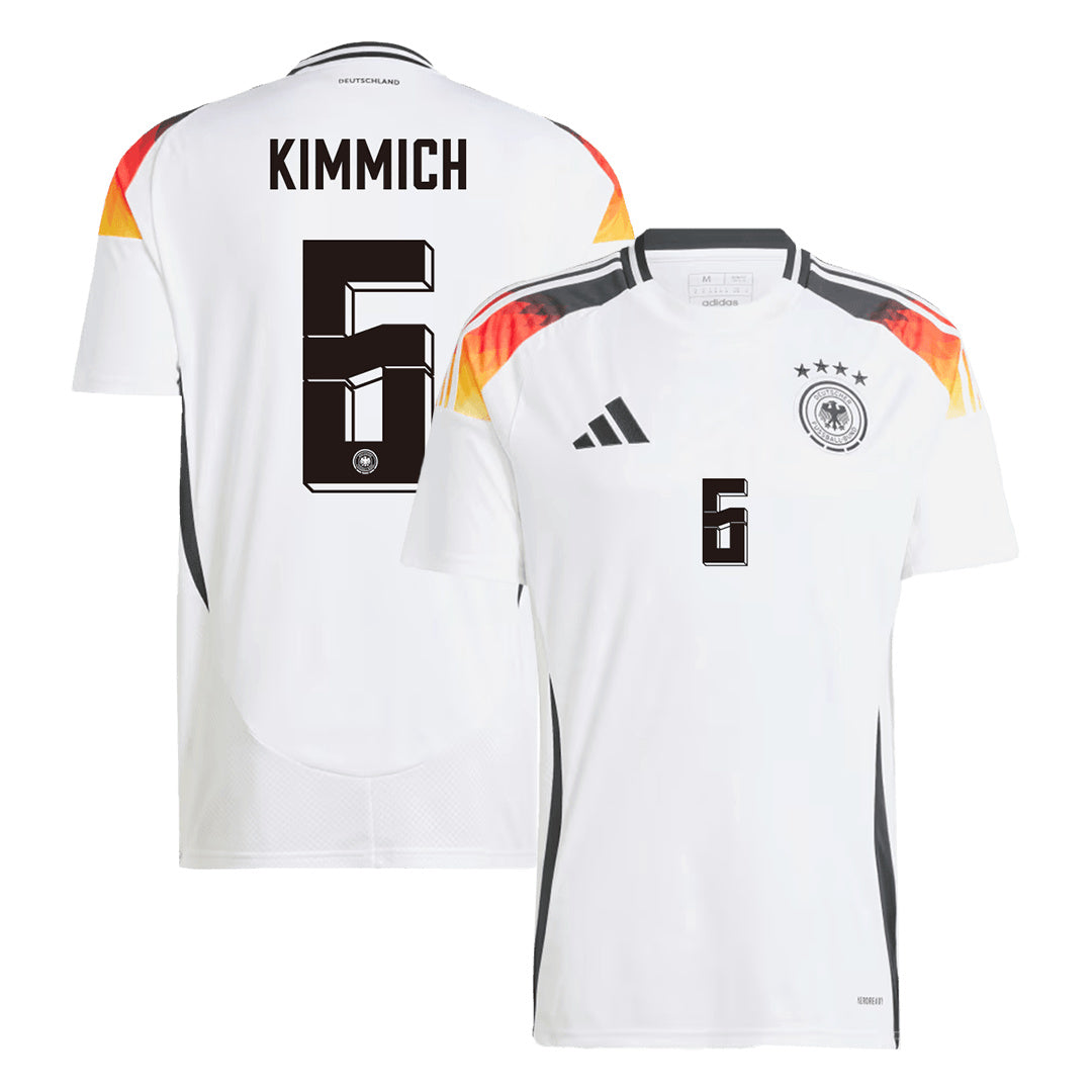 [Super jakość] Męska domowa tanie koszulki piłkarskie Niemcy KIMMICH #6 Euro 2024 Top Soccer World Shop