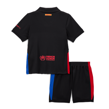 Kid's Barcelona Away  Soccer Jersey Kit(Jersey+Shorts) 2024/25 Top Soccer Jerseys Store