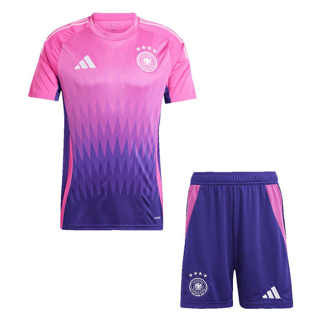 [Super Quailty] Męski strój wyjazdowy Niemcy (koszulka + spodenki) Euro 2024 Top Soccer World Shop